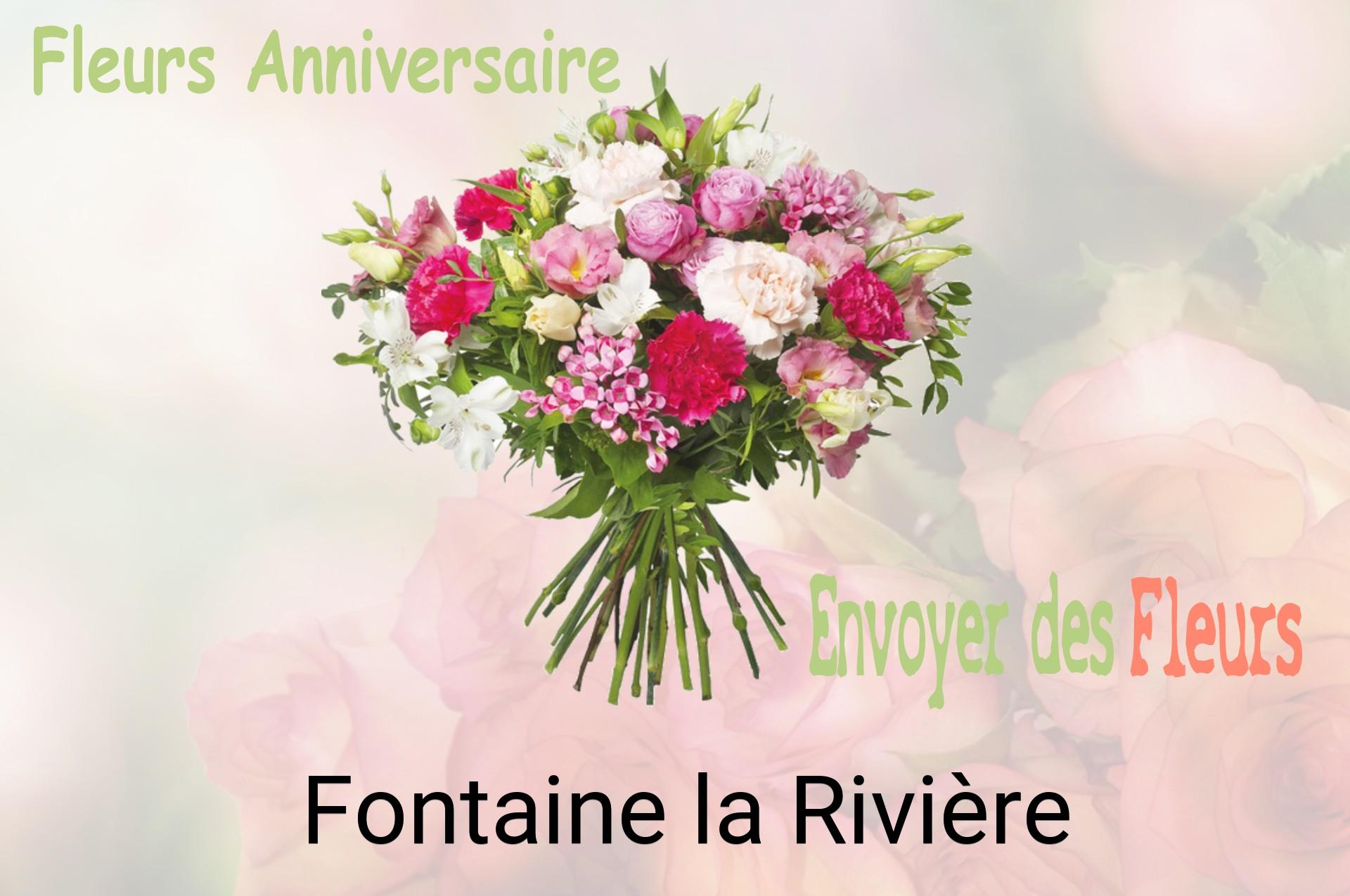 Bouquet de fleurs d’anniversaire livré à Fontaine-la-Rivière
